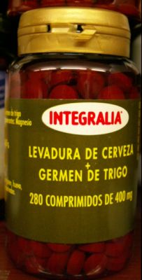 Suplementos nutricionales. Germen de trigo